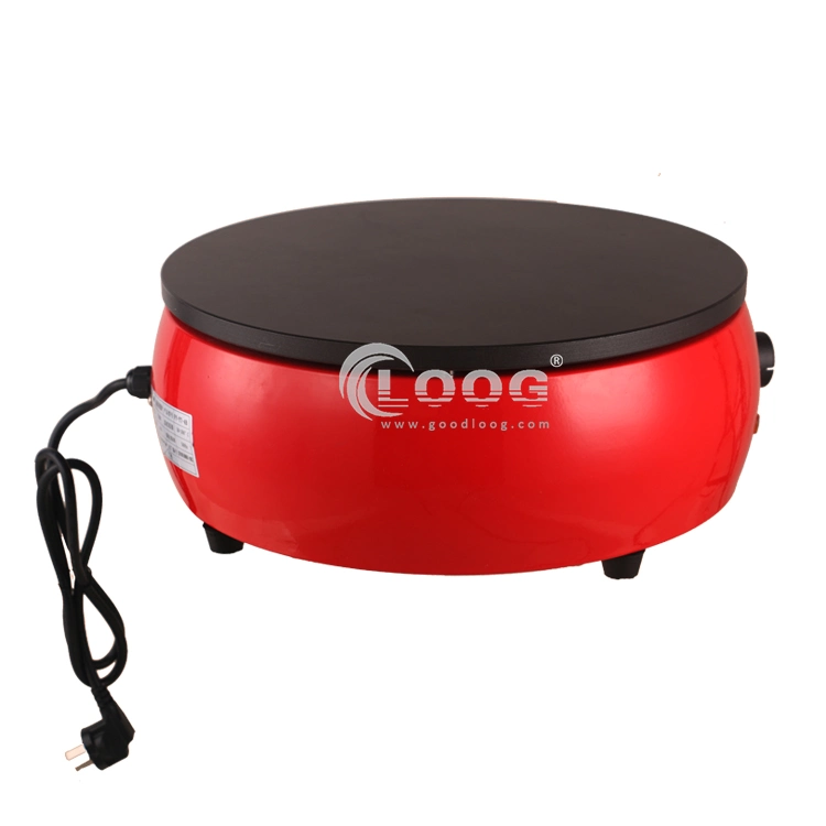 Best Food Processor Catering Equipment Crepes Griddle Crepe Nonstick Cast Iron Hot Plate Round Electric Crepe Maker