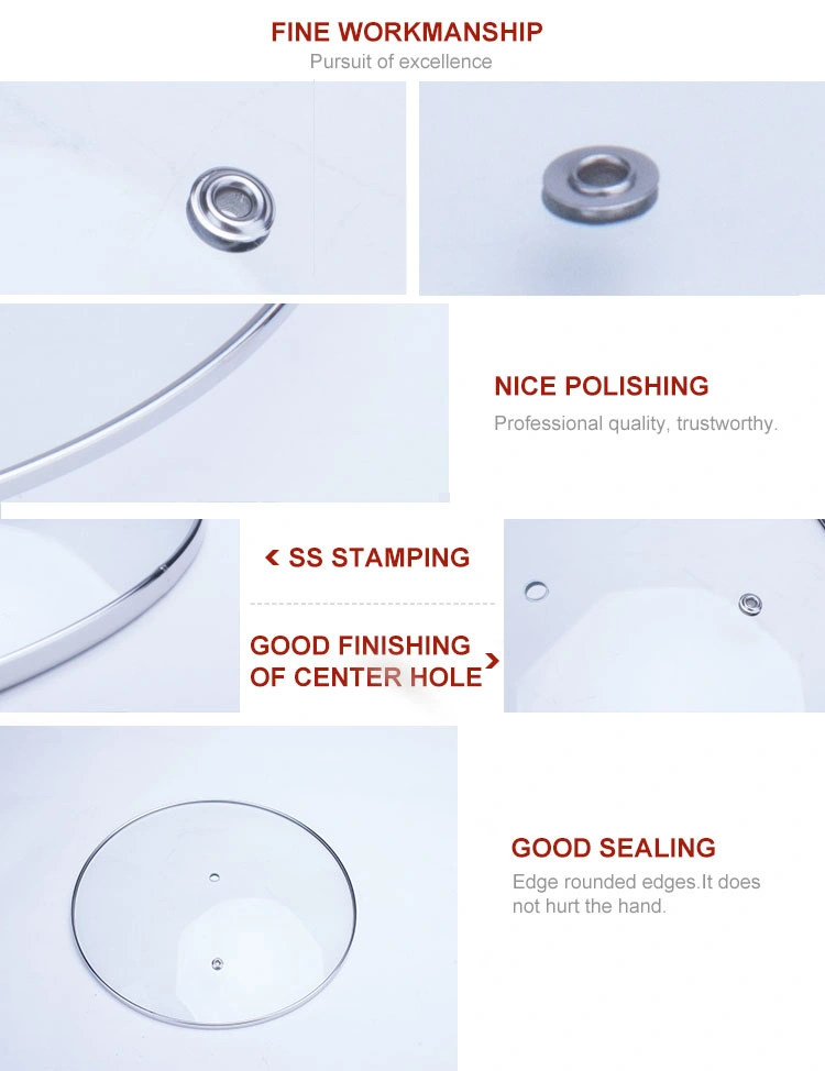 Glass Chafing Dish Lids Copper Cookware Cooking Set Parts