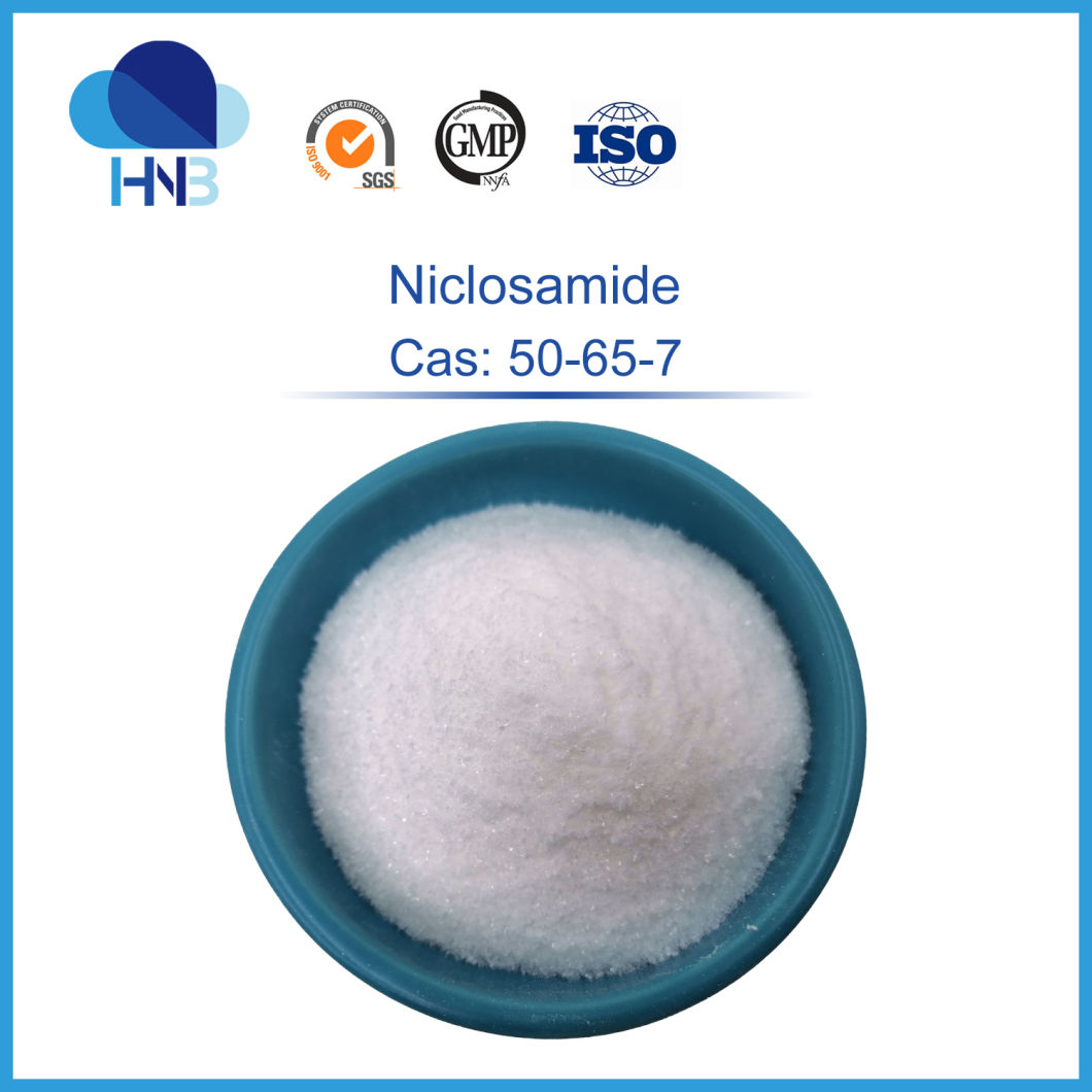 50-65-7 Hnb Supply Veterinary Medicine Antiparasitic Agent Niclosamide Base Niclosamide