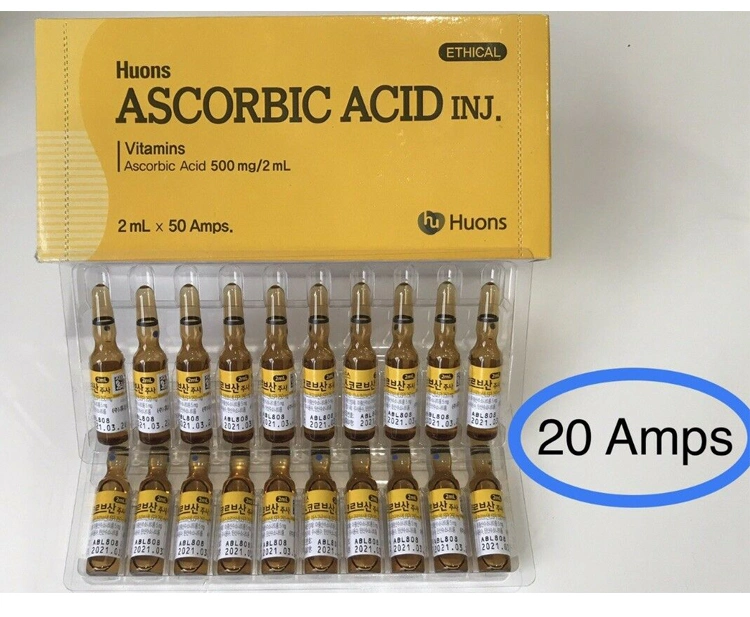 Wholesale Face Intravenous Ascorbic Acid Vitamin C Whitening Injection Serum