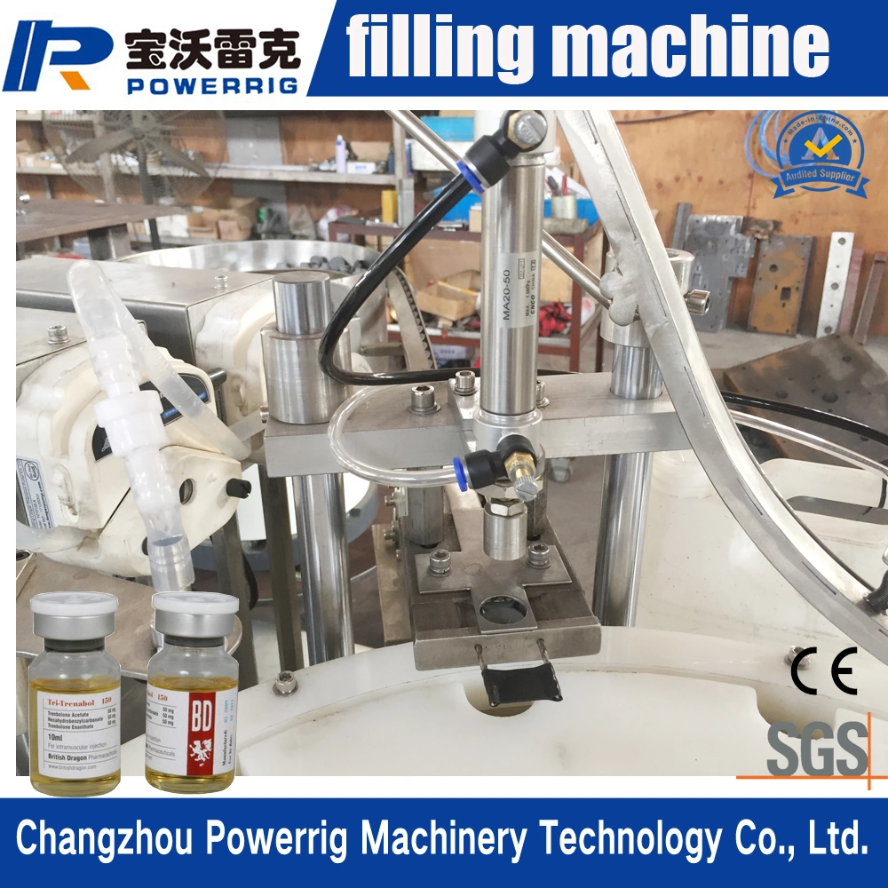 SGS and Ce Standard Penicillin Bottle Filling Crimping Machine with Factory Price