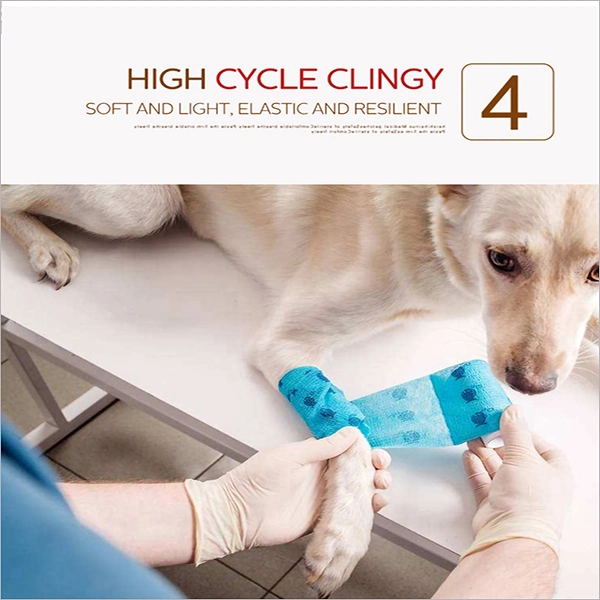 Pet Products Elastic Veterinary Vet Wrap Cohesive Bandage
