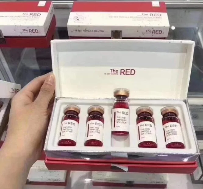 2021 Korea Hot Sale The Red Ampoule Solution Lipolytic Solution for Body Fast Slimming