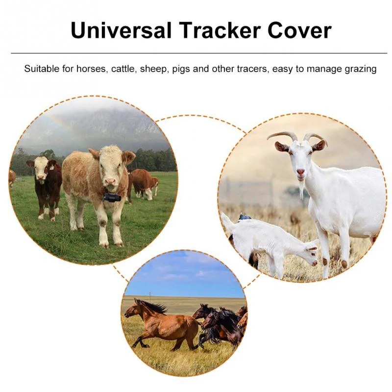 Waterproof GPS Tracker Collar for Pigs Cattle Sheep Horses