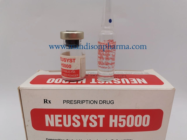 Vitamin B1 50mg+Vitamin B6 250mg+Vitaminb12 5000mg for Injection