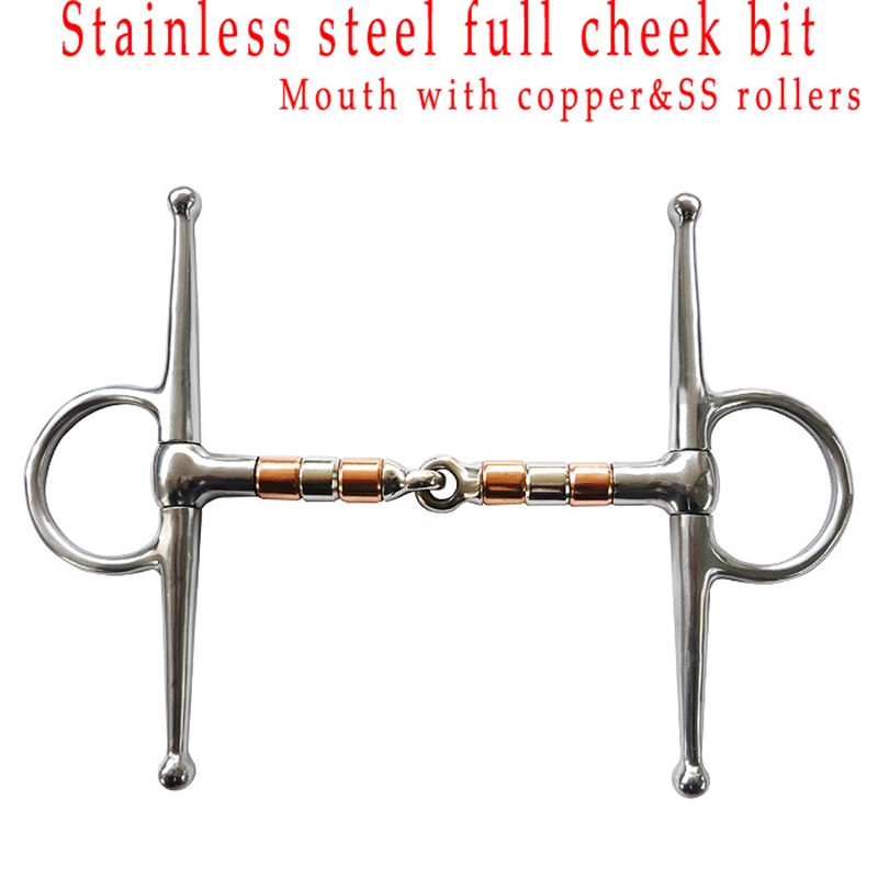 High-Quality Horse Racing Stainless Steel Horse Chews Beautiful Iron Horse Horse Chews