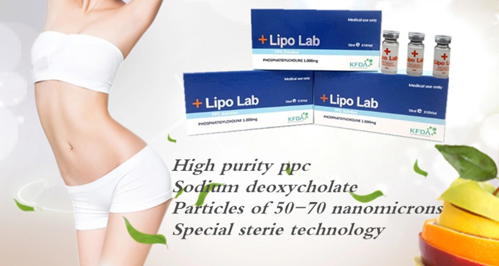Lipolab Phosphatidylcholine Ppc Lipolysis Injectable Lipolysis Slimming Solution Injection for Melting Fat