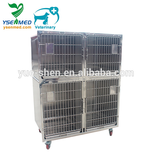 Pet Ysvet1220 Stainless Steel Products Animal Veterinary Dog Cage