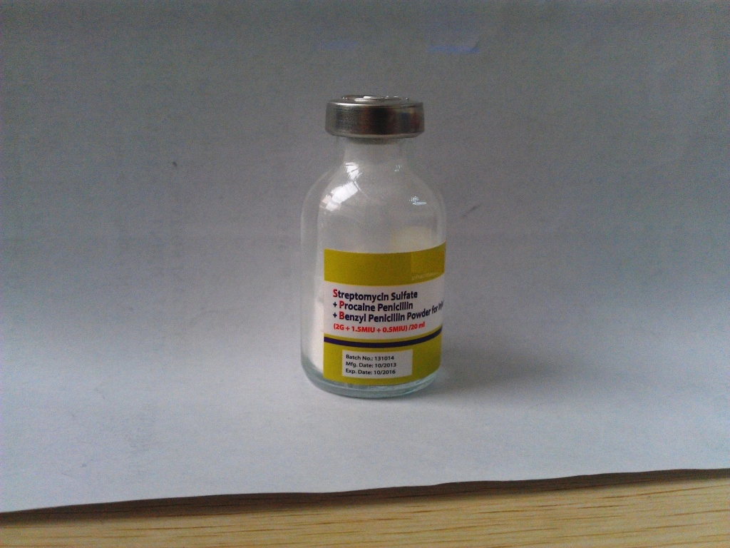 Benzyl Penicillin, Procaine Penicillin and Streptomycin Sulphate