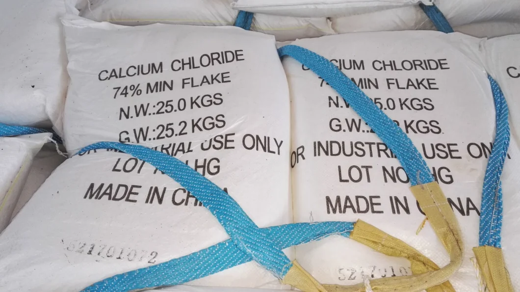 Calcium Chloride Dihydrate 74%--77%White Flakes