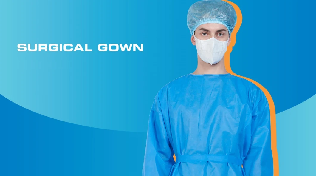 Seven Brand New Products Single Use Non-Woven Surgical Isolation Suit Protective Gown Clothing Health Products