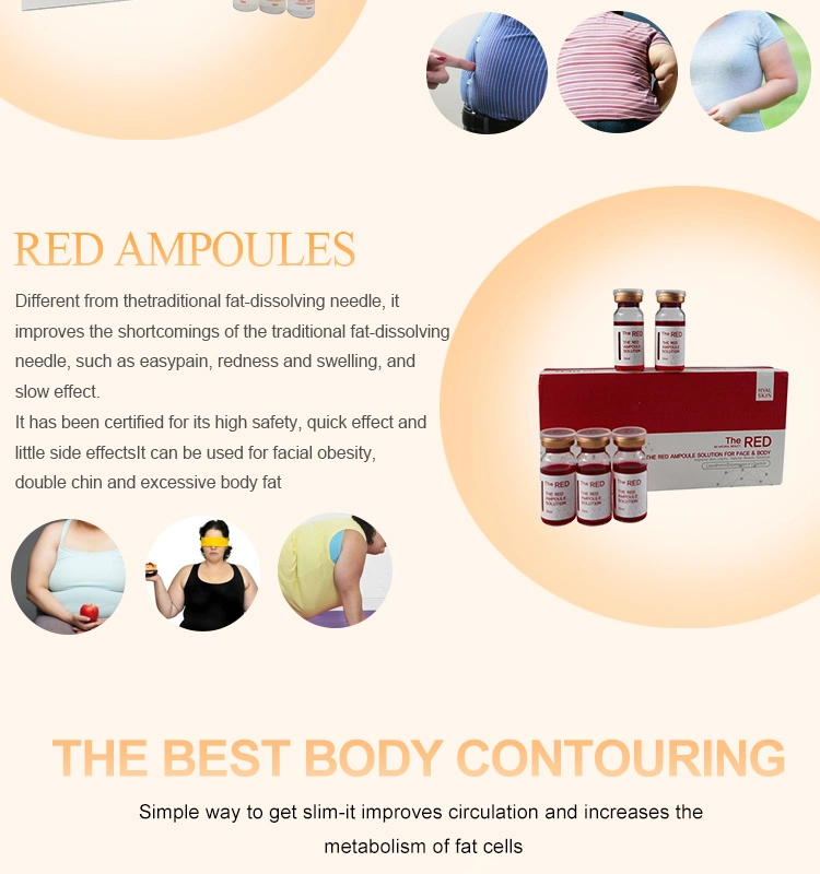 Face Lose Weight The Red Ampoules Solution Korea The Red Ampoule Solution