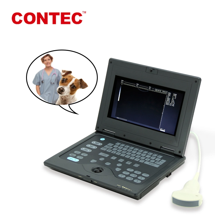 Contec Cms600p-Vet Animal Veterinary/Vet Portable Ultrasound Scanner