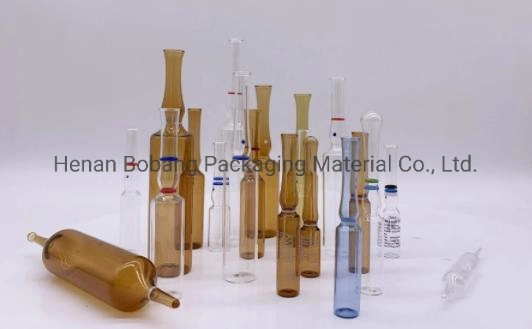 Bottle Ampoule Tube Penicillin Bottle Vial Pharmaceutical Glass Ampoule Bottle for Injection