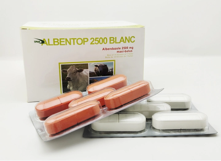 Veterinary Drugs of Albendazole Bolus 2500mg