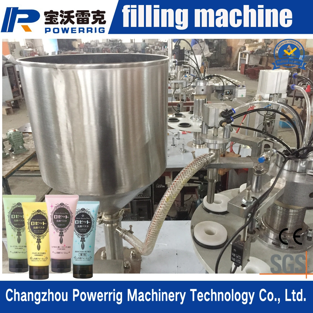 Hot Sale Semi Automatic Toothpaste Tube Filling Sealing Machine