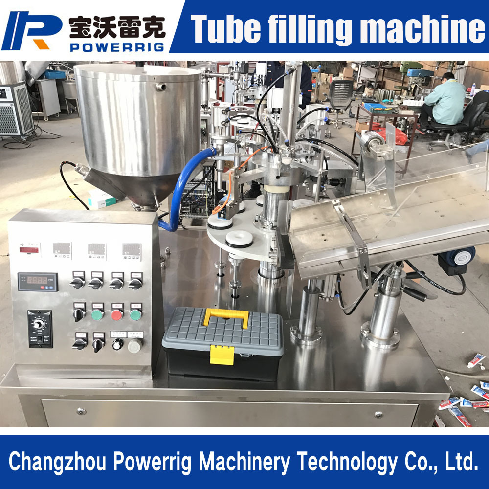 Fully Automatic Paste Plastic Tube Filling Packing Machine