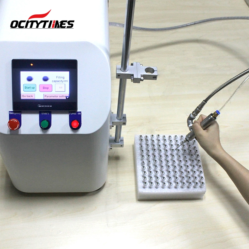 Ocitytimes New Semi-Auto Filling Machine Oil Liquid Filler