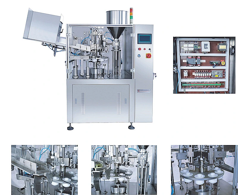 Fully Automatic Tube Filling and Sealing Machine (metal tube)
