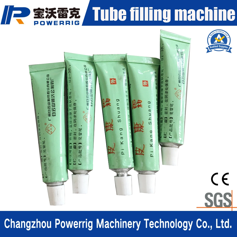 Automatic Rotary Aluminum Tube Filling Sealing Machine for Cosmetic Lotion
