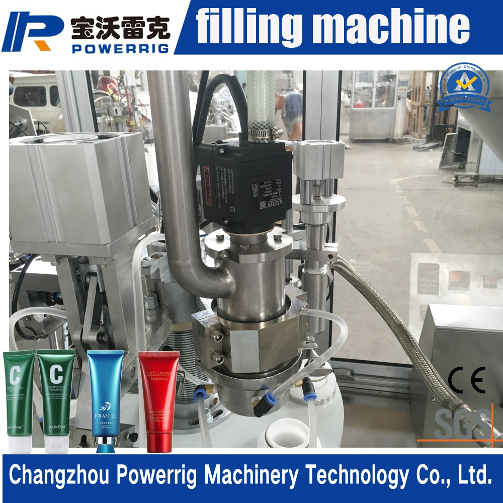 Semi Automatic Toothpaste Tube Filling Sealing Machine with Perfect Sealing