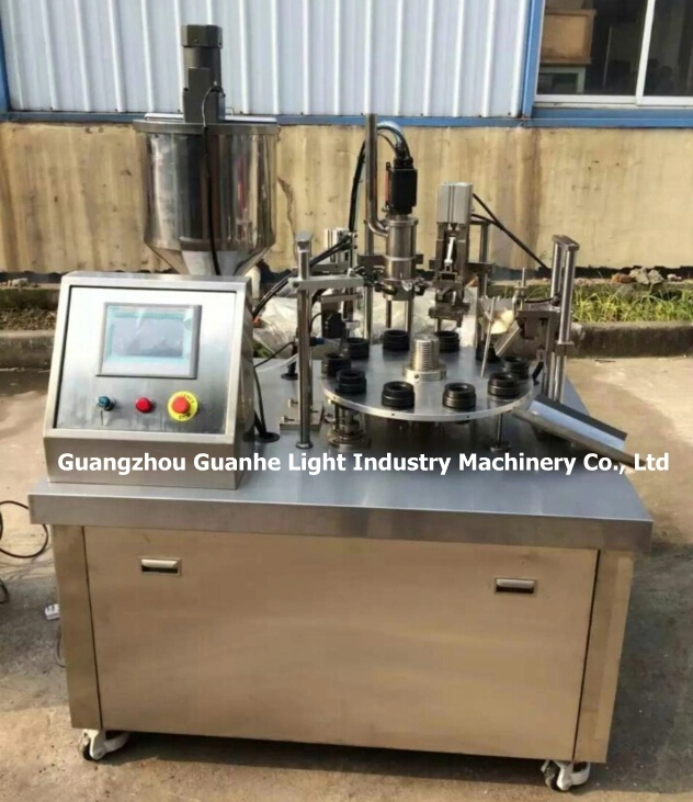 Automatic Soft Tube Filler with Sealing & Chiller