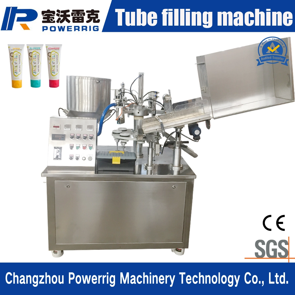 Full Automatic Toothpaste Tube Filler Sealer Packaging Machine
