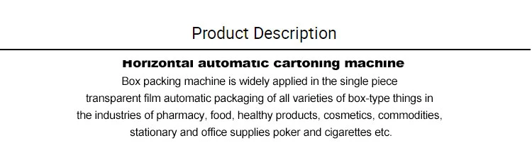 Horizontal Automatic Bun / Macaron / Rice Cake / Bread Packing Cartoning Machine