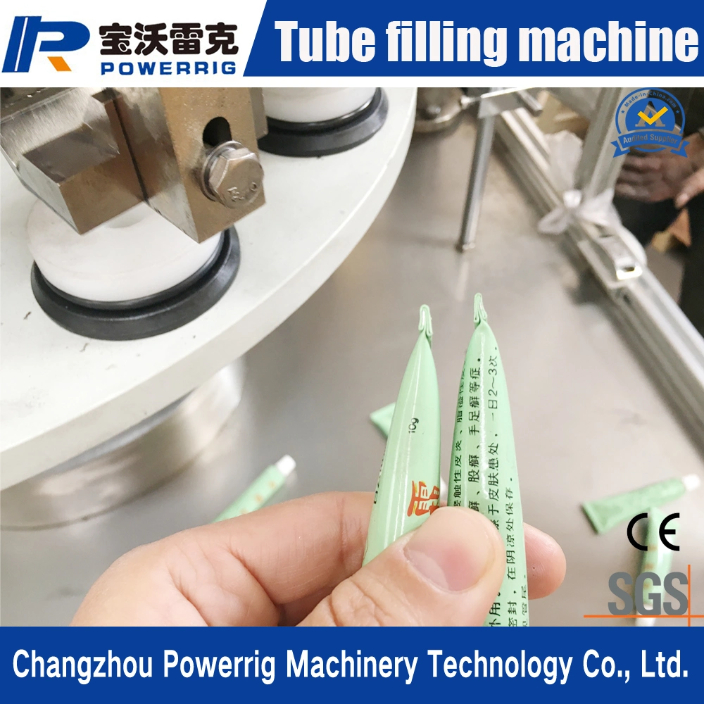 High Speed Full Automatic Aluminum Tube Filling Folding Packaging Machine