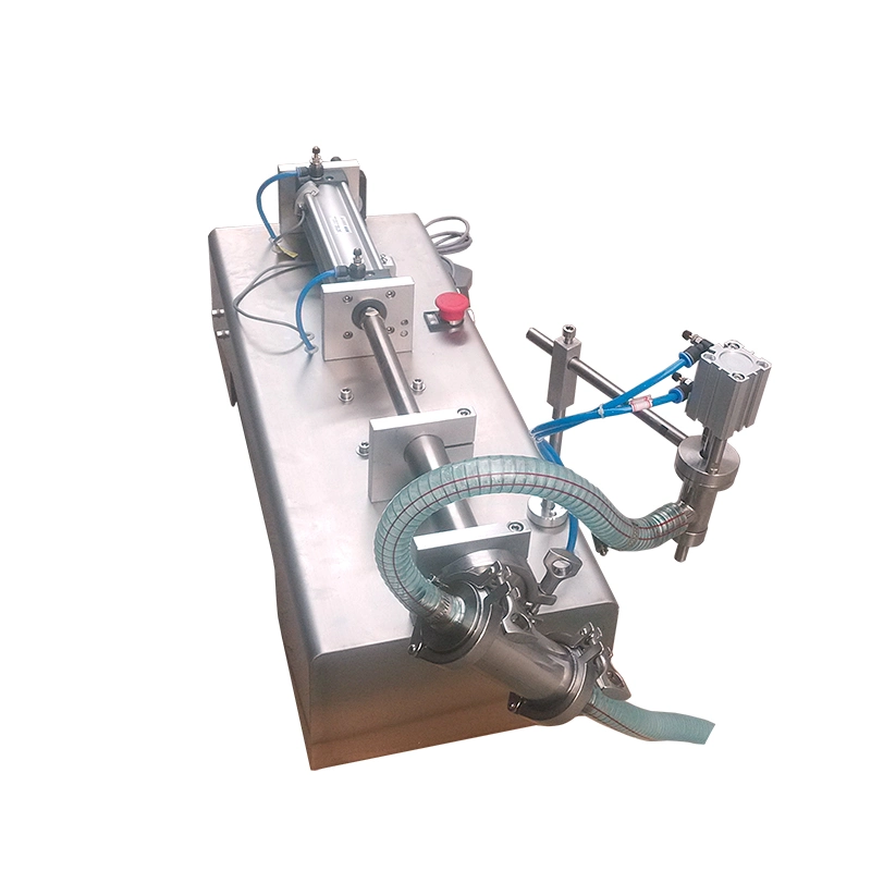 St-L Type Semi-Automatic Shampoo Lotion Filling Machine with Pneumatic