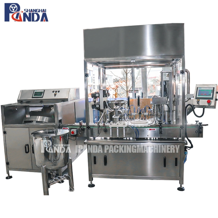Essential Oil Filling Capping Filling Line/Eyelashes Filling Capping Machine