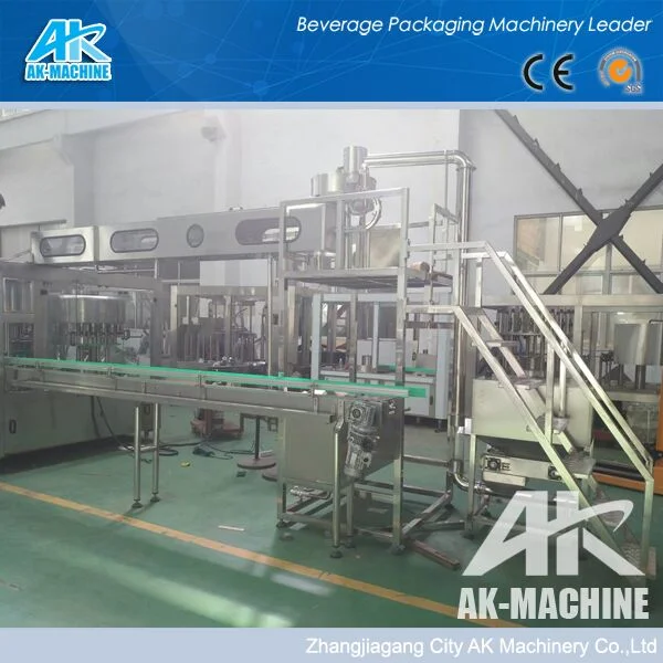Automatic Water Bottle Machine Filling Line/Mineral Water Filling Capping and Packing System with Steadily Appearance