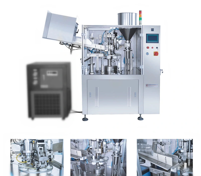 Fully Automatic Tube Filling and Sealing Machine (metal tube)