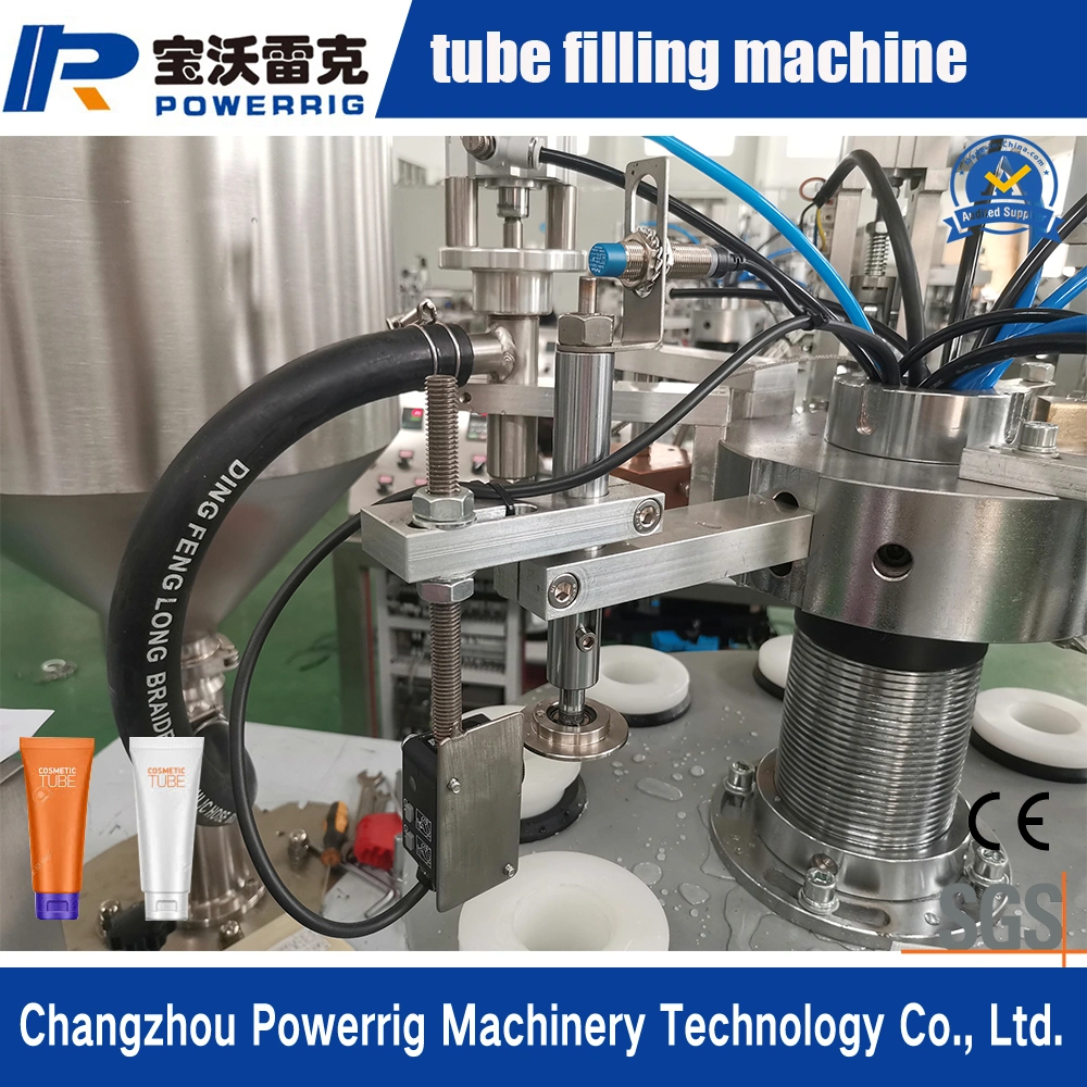 Automatic Plastic Laminated Toothpaste Soft Tube Filler Filling Sealing Machine