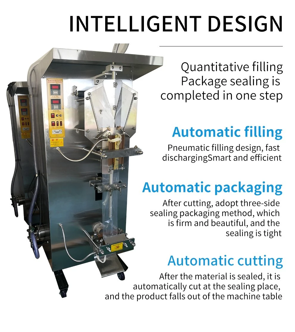 Volardda Bag Automatic Filling Machine Liquid Water Filling Sealing Packing Packaging Machine