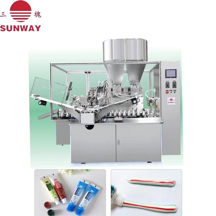 Soft Plastic Tube Filler and Sealer Machine