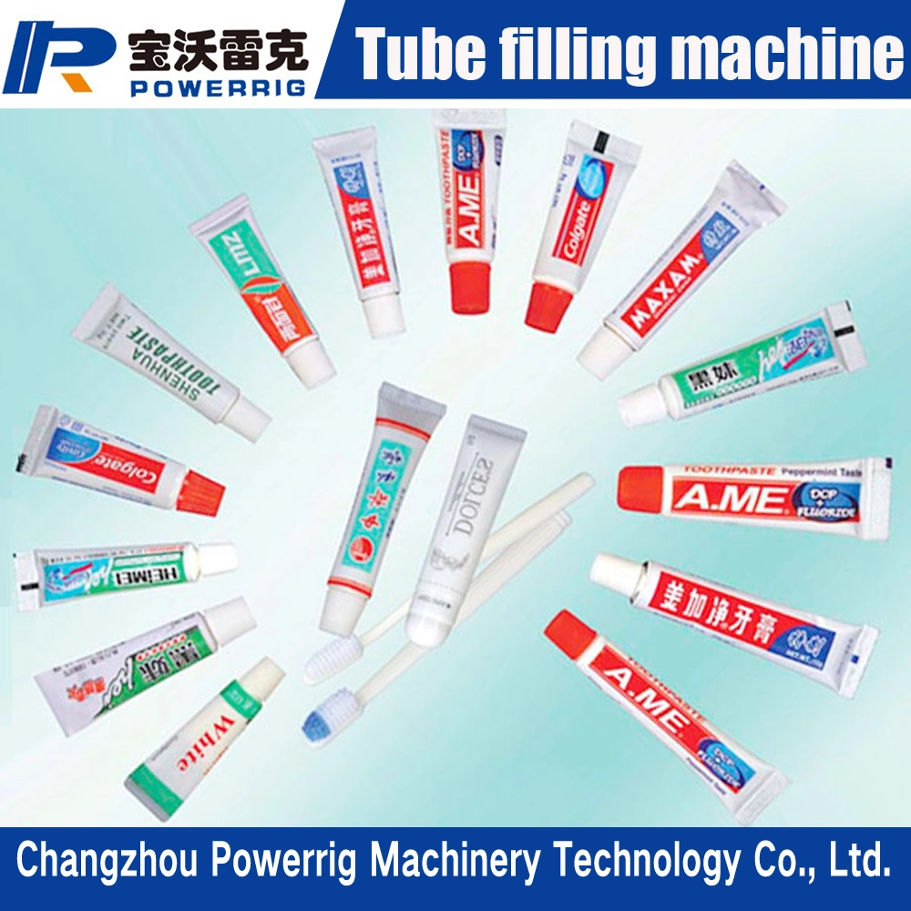 Automatic Toothpaste Plastic Soft Tube Filler and Sealer