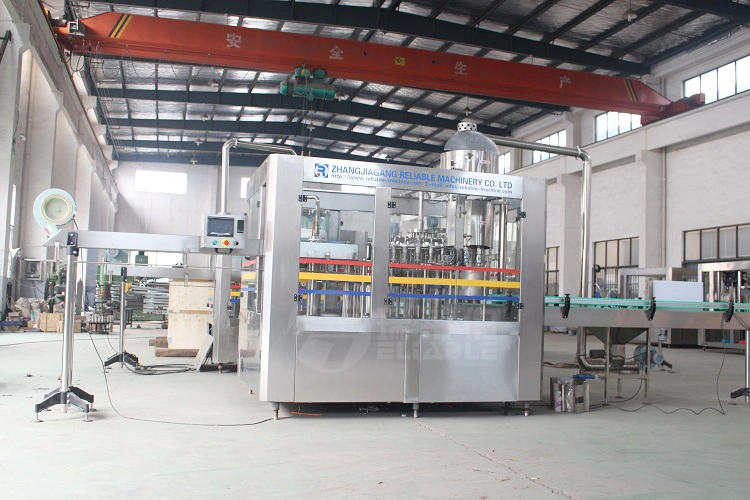 Automatic Fruit Juice Bottle Filling and Capping Machine