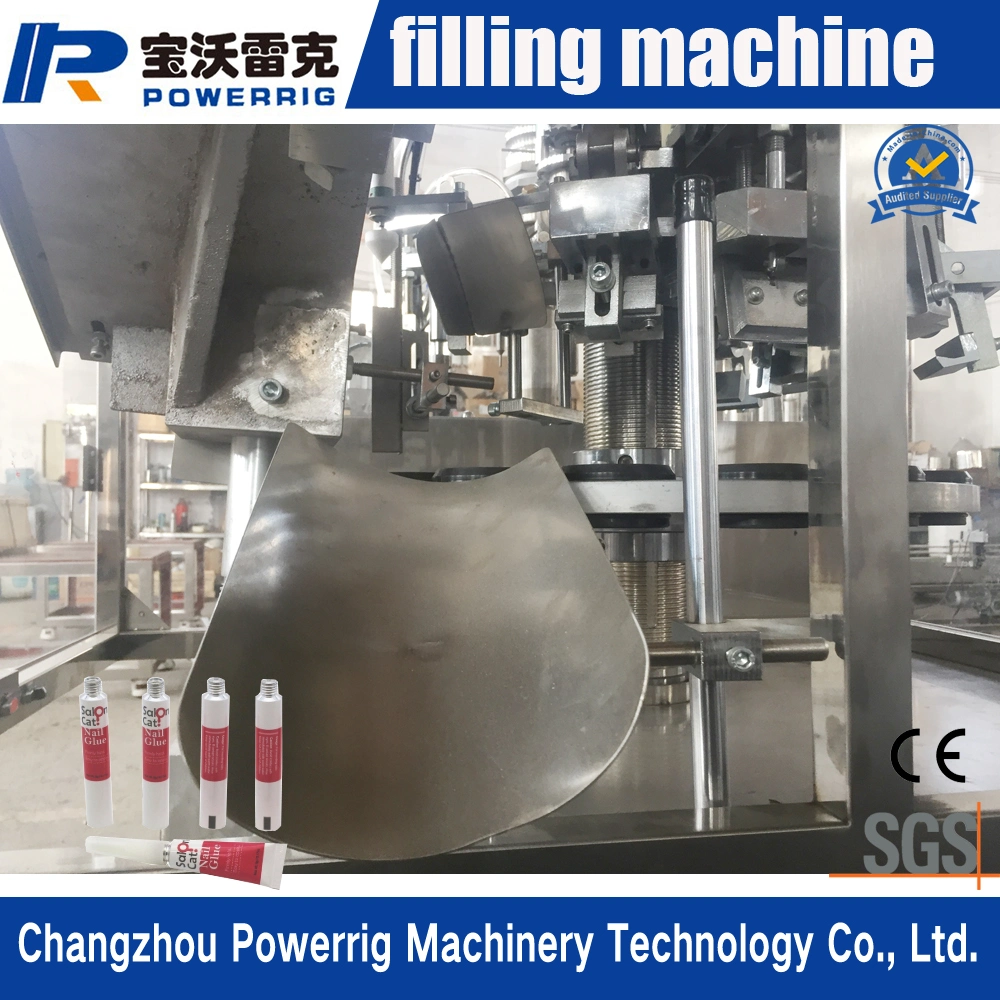 High Performance Semi Automatic Aluminum Tube Filling Sealing Machine with Speed 20-30 Tubes Per Minute