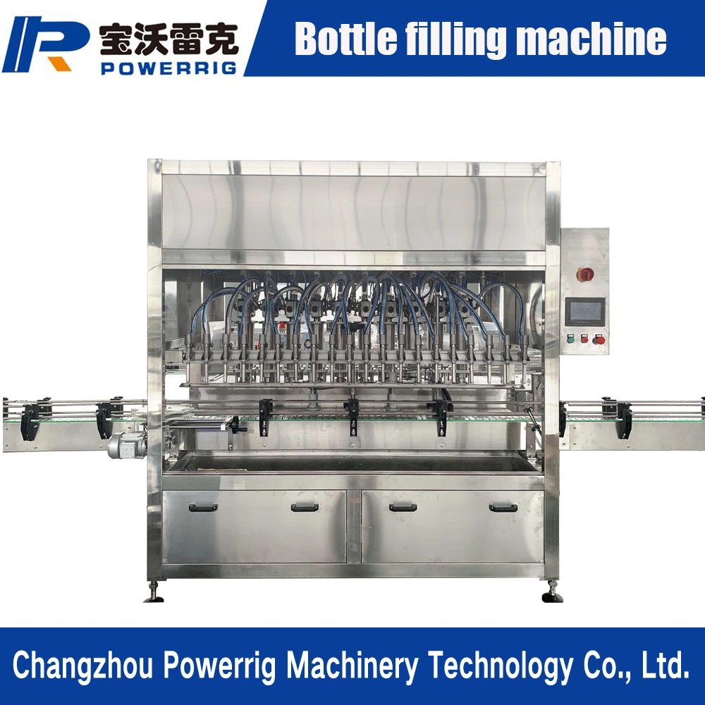 Manufacturer Household Automatic Filling Thick Liquid Honey Viscosity Liquid Bottle Filling and Capping Machine
