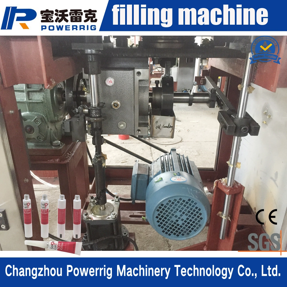 High Performance Semi Automatic Aluminum Tube Filling Sealing Machine with Speed 20-30 Tubes Per Minute