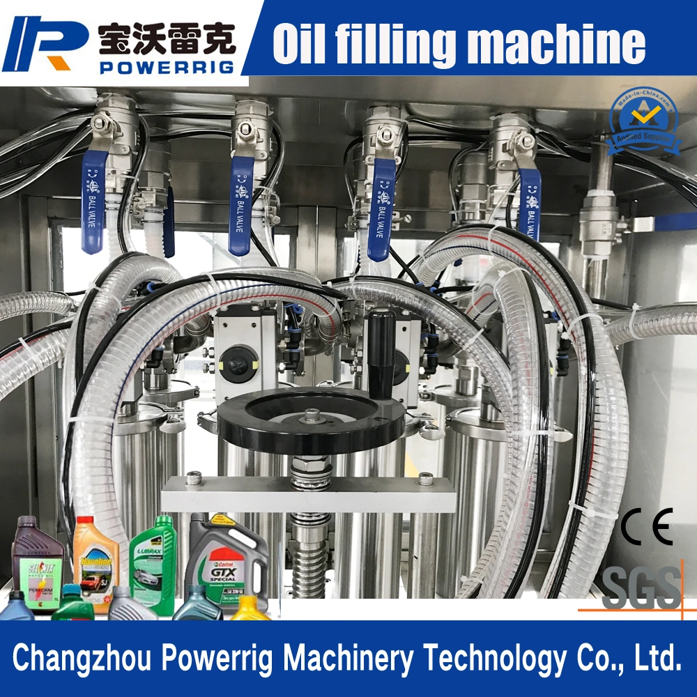 Touch Screen Control Packaging Machine Car Oil Filling Machine with Ce Certification