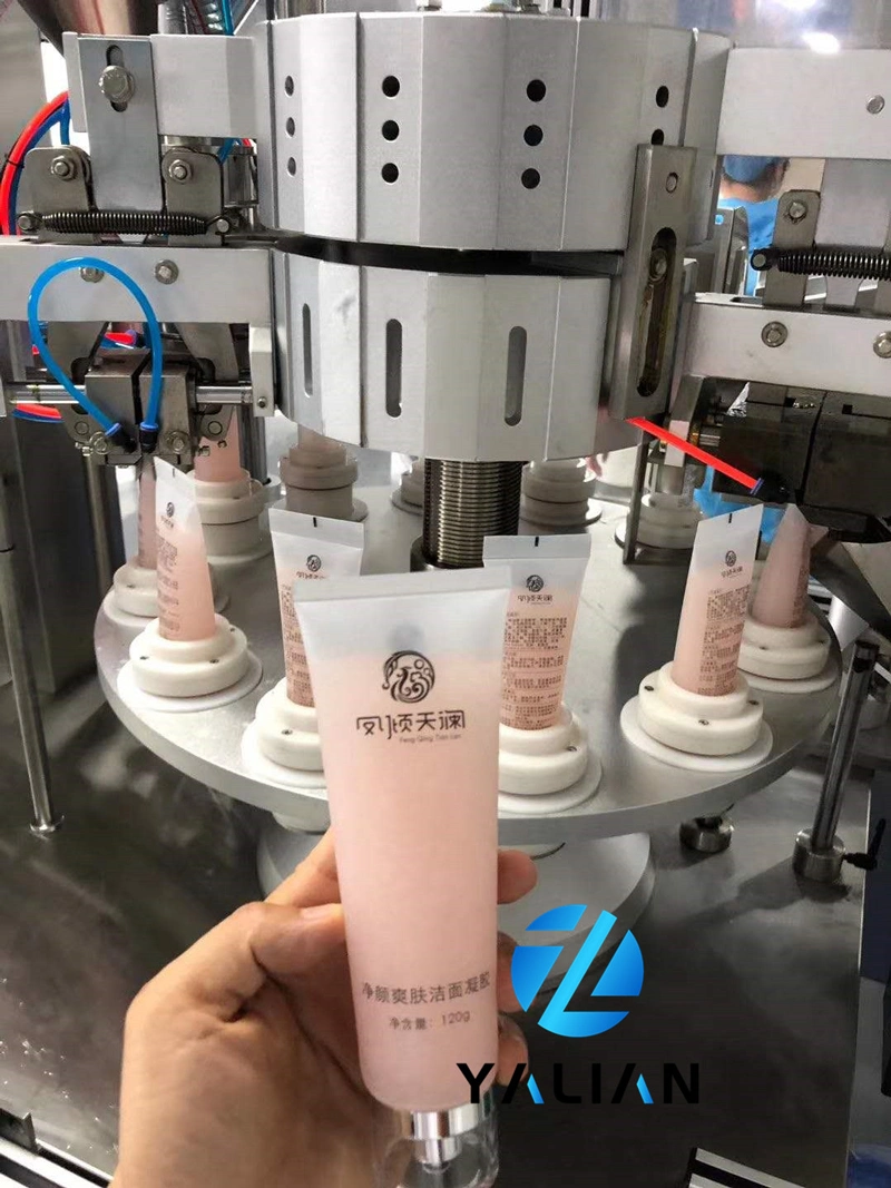 Automatic Toothpaste, Ointment, Cosmetic Cream Tube Filling Sealing Machine
