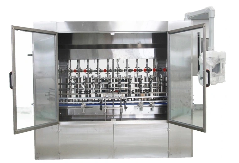 High Speed Fully Automatic Essential Oil Small Perfume Cosmetic Bottle Filling Machine Shanghai Factory