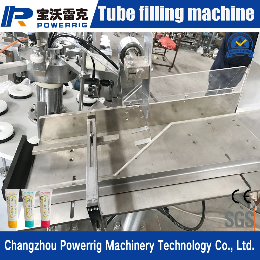 Automatic Toothpaste Plastic Soft Tube Filler with Ce and SGS Certificate