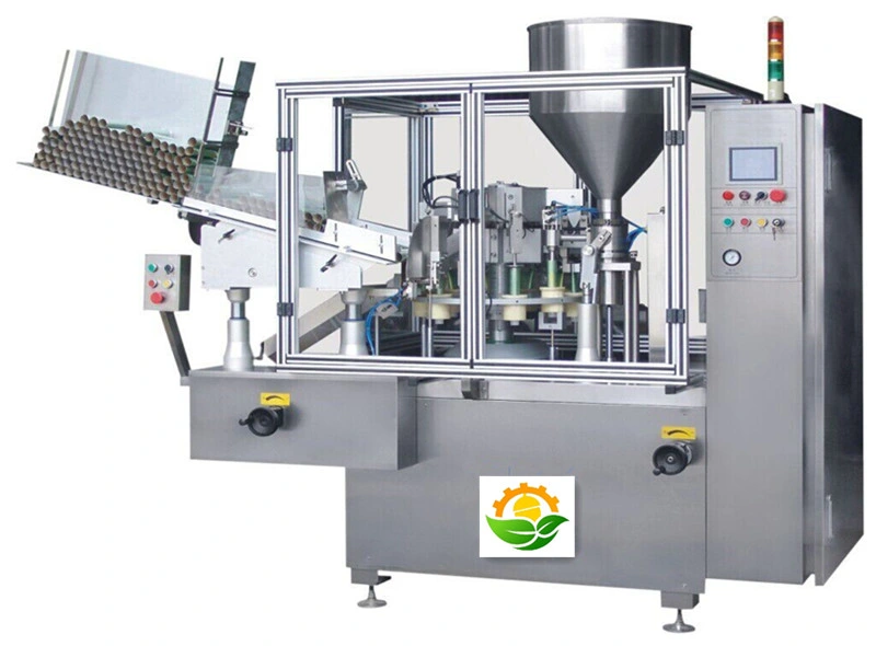 Inner Heating Tube Filling Packing Machine Cosmetic Cream Tube Filling