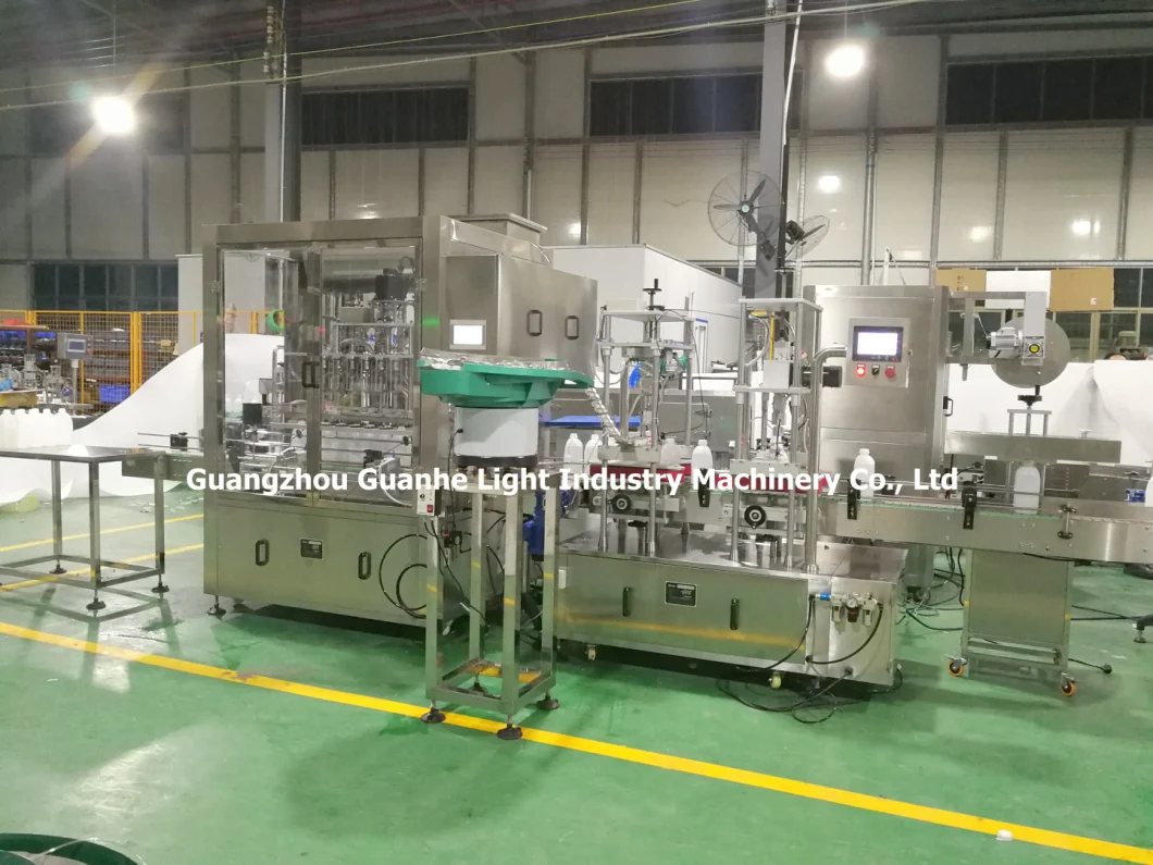 Automatic Bottle Liquid Filling Sealing Capping Machine for Bottles