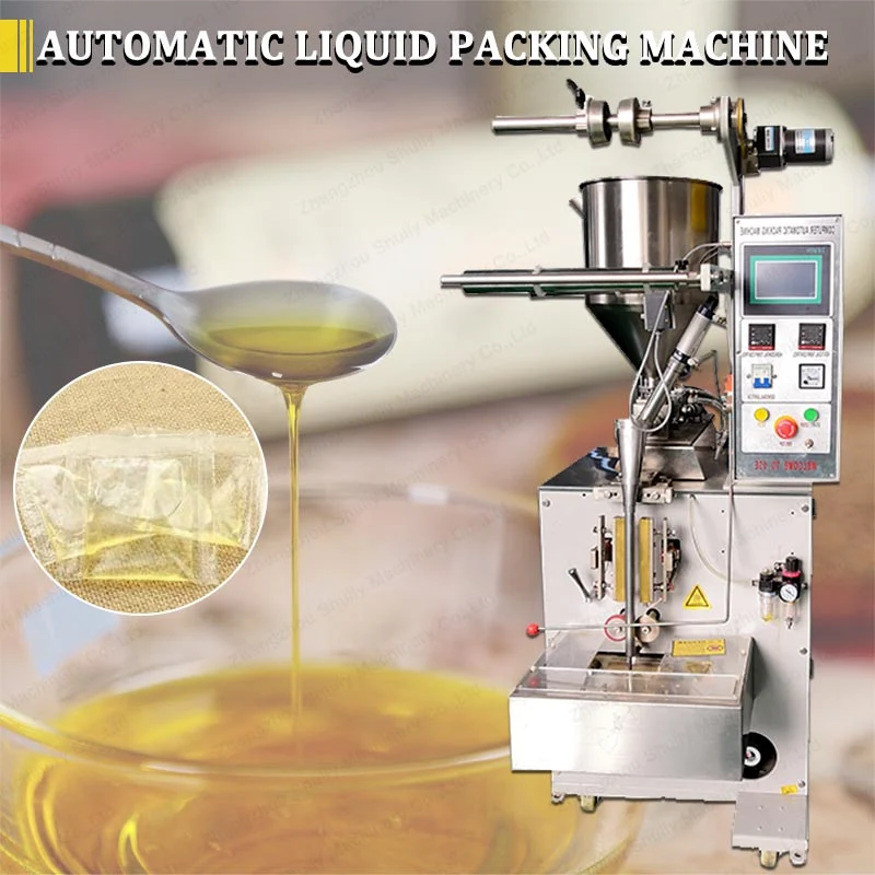 Automatic Liquid Juice Water Milk Filling Sealing Liquid Packaging Packing Machine