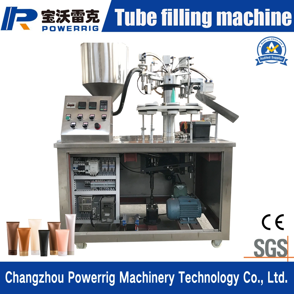 Factory Price Customized Semi Automatic Toothpaste Tube Filling Sealing Machine