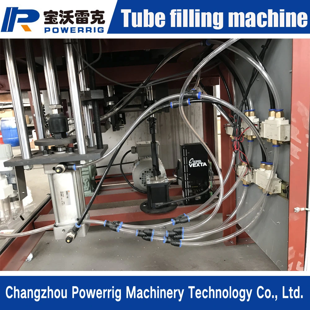 Easy Operation Production Semi Automatic Filling Chilli and Tomato Paste Plastic Tube Filling and Sealing Machine